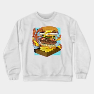 Burger Bomb Crewneck Sweatshirt